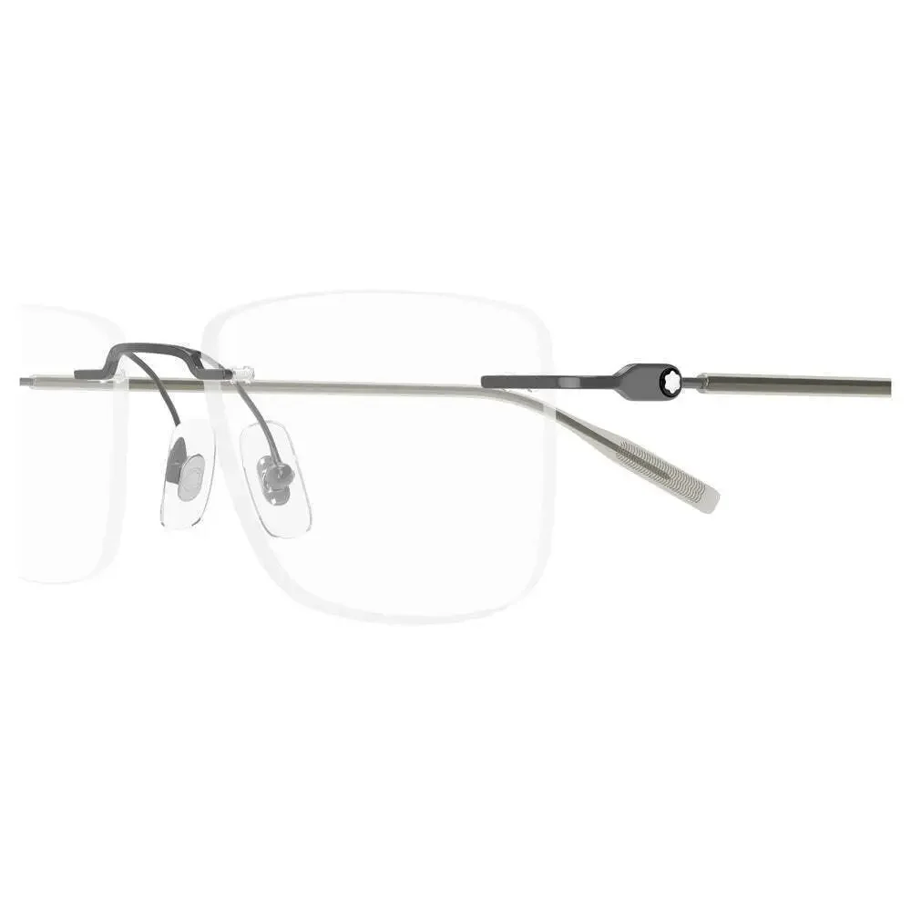 Mont Blanc MB0431O Eyeglasses Ruthenium Metal